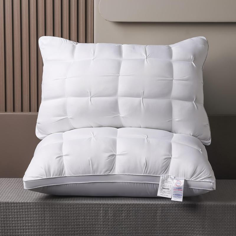 UFIST 5-Star Hotel Luxury Style Pillows, 17×27 Inches 990G, Ultra-Soft and Fluffy Pillow Core Usable in All Seasons, Deep Sleep Neck Support, Hypoallergenic Polyester Fiber Pillowcase, Suitable for Side Sleeping, Supine Sleeping, Prone Sleeping