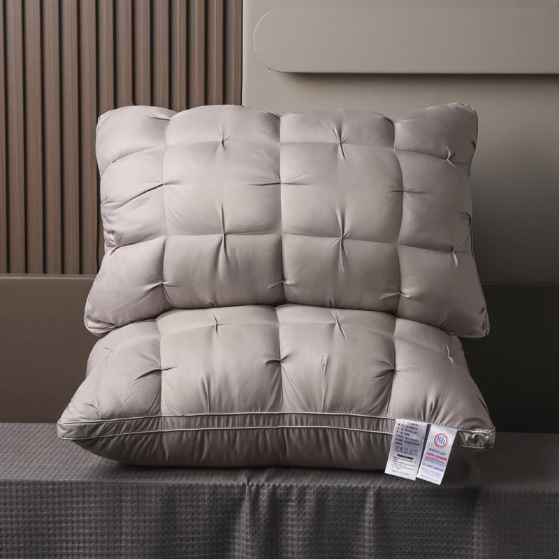 UFIST 5-Star Hotel Luxury Style Pillows, 17×27 Inches 990G, Ultra-Soft and Fluffy Pillow Core Usable in All Seasons, Deep Sleep Neck Support, Hypoallergenic Polyester Fiber Pillowcase, Suitable for Side Sleeping, Supine Sleeping, Prone Sleeping
