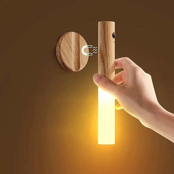 Smart LED Rechargeable Body Sensor Night Light for Home - Perfect for Corridors, Cabinets, and Toilets