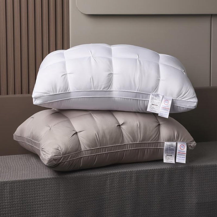 UFIST 5-Star Hotel Luxury Style Pillows, 17×27 Inches 990G, Ultra-Soft and Fluffy Pillow Core Usable in All Seasons, Deep Sleep Neck Support, Hypoallergenic Polyester Fiber Pillowcase, Suitable for Side Sleeping, Supine Sleeping, Prone Sleeping