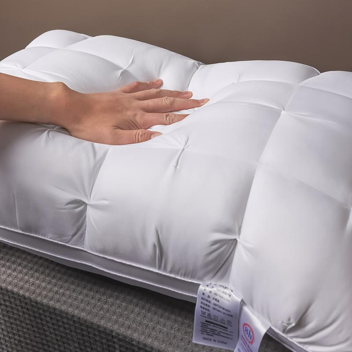 UFIST 5-Star Hotel Luxury Style Pillows, 17×27 Inches 990G, Ultra-Soft and Fluffy Pillow Core Usable in All Seasons, Deep Sleep Neck Support, Hypoallergenic Polyester Fiber Pillowcase, Suitable for Side Sleeping, Supine Sleeping, Prone Sleeping