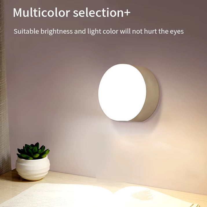 Smart Wireless LED Night Light for Bedroom, Corridor & Wardrobe - Motion Sensor & Rechargeable